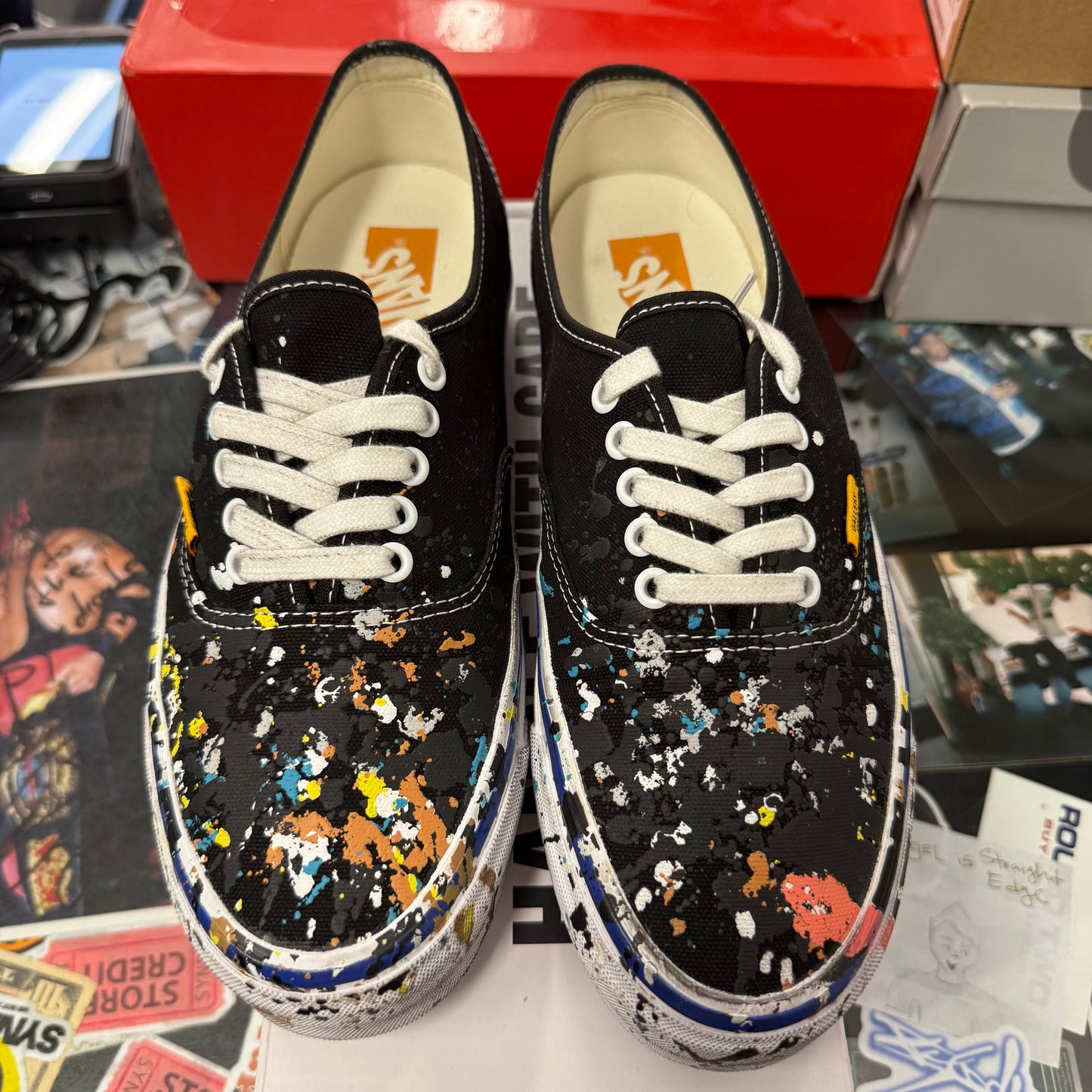 Vans Authentic Reissue 44 Gallery Dept. Art That Kills Black U10.5