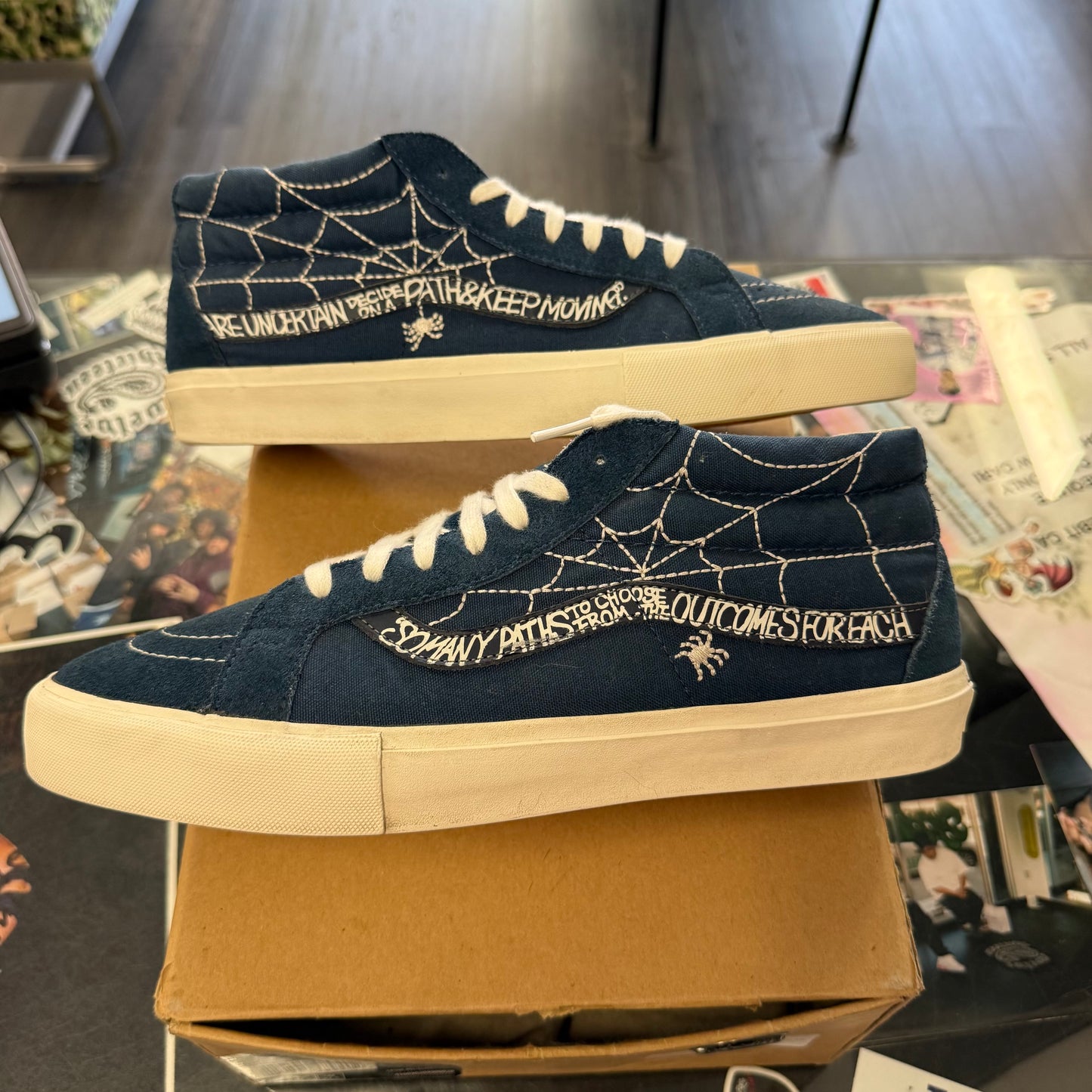 Vans Sk8-Mid Syndicate WTAPS Spider Navy