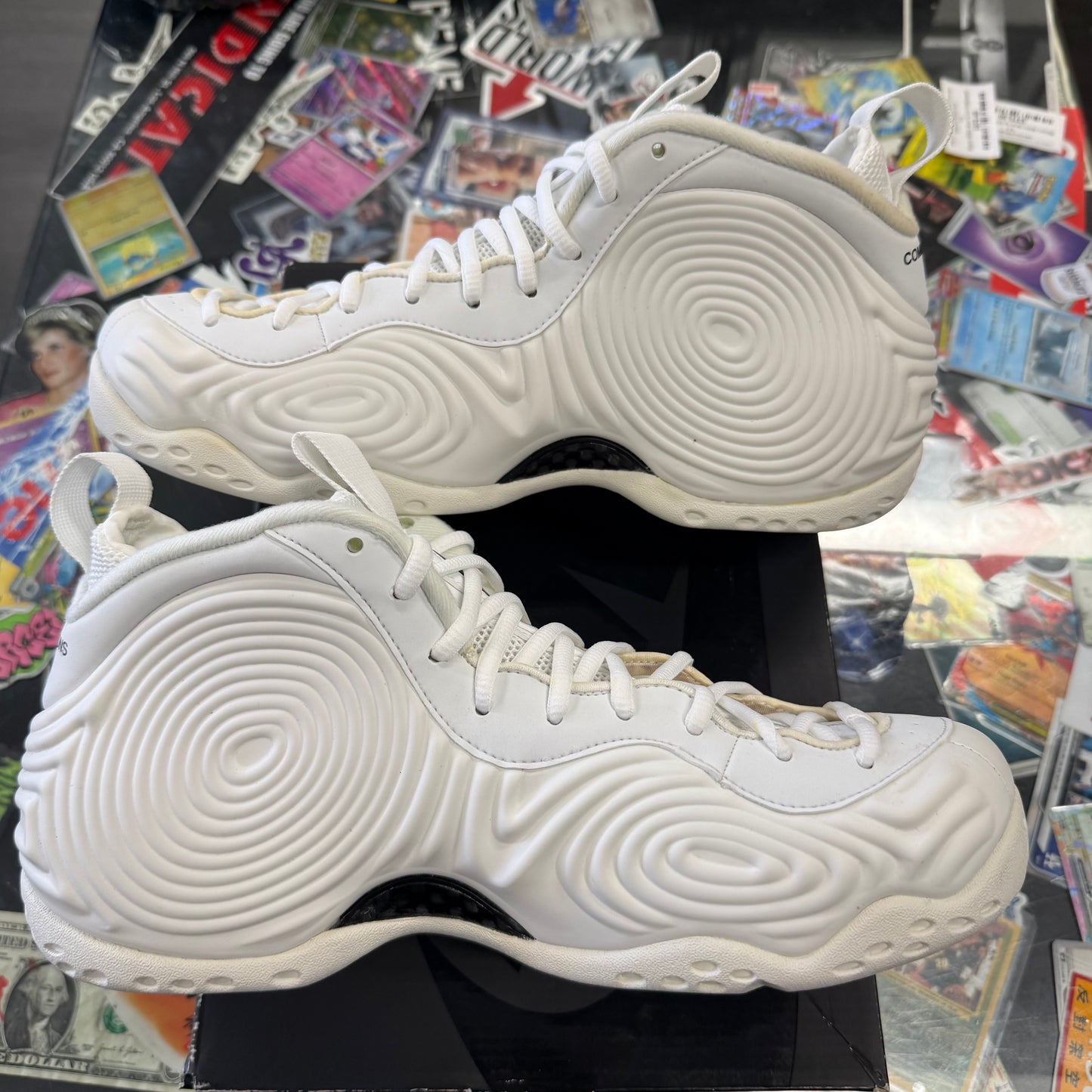 Nike Air Foamposite One Comme des Garcons White U9.5