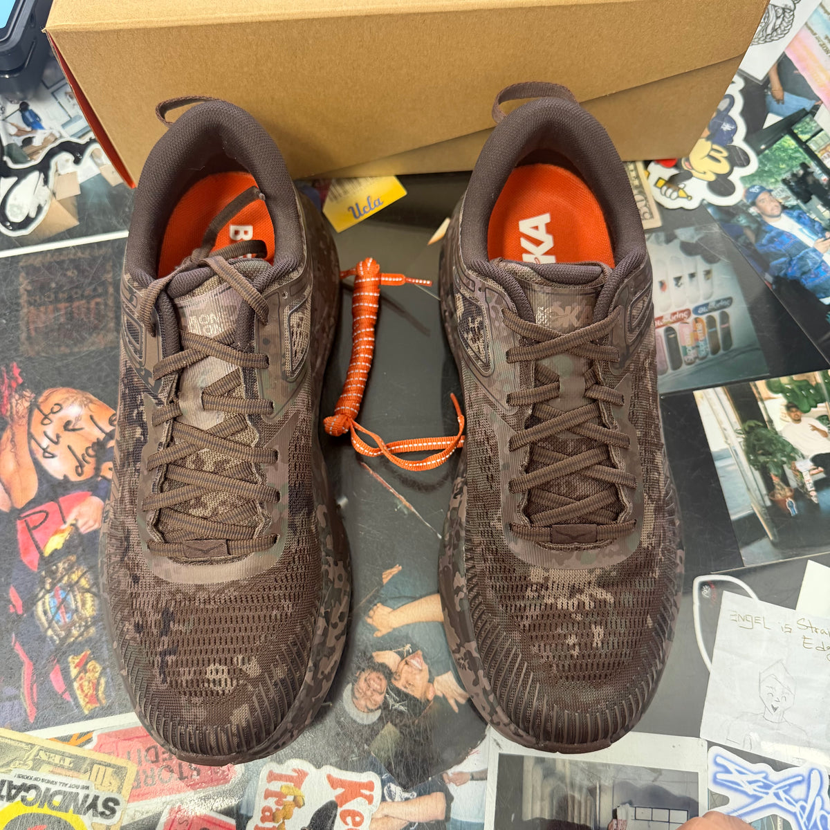 Hoka One One Bondi 7 BEAMS Chestnut