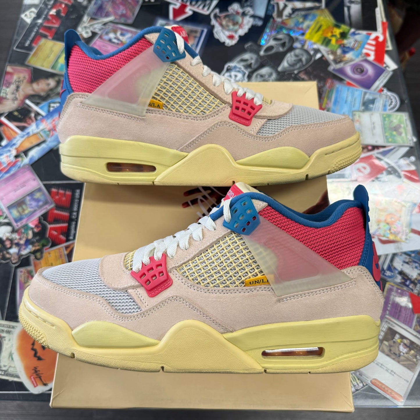 Jordan 4 Retro Union Guava U9.5