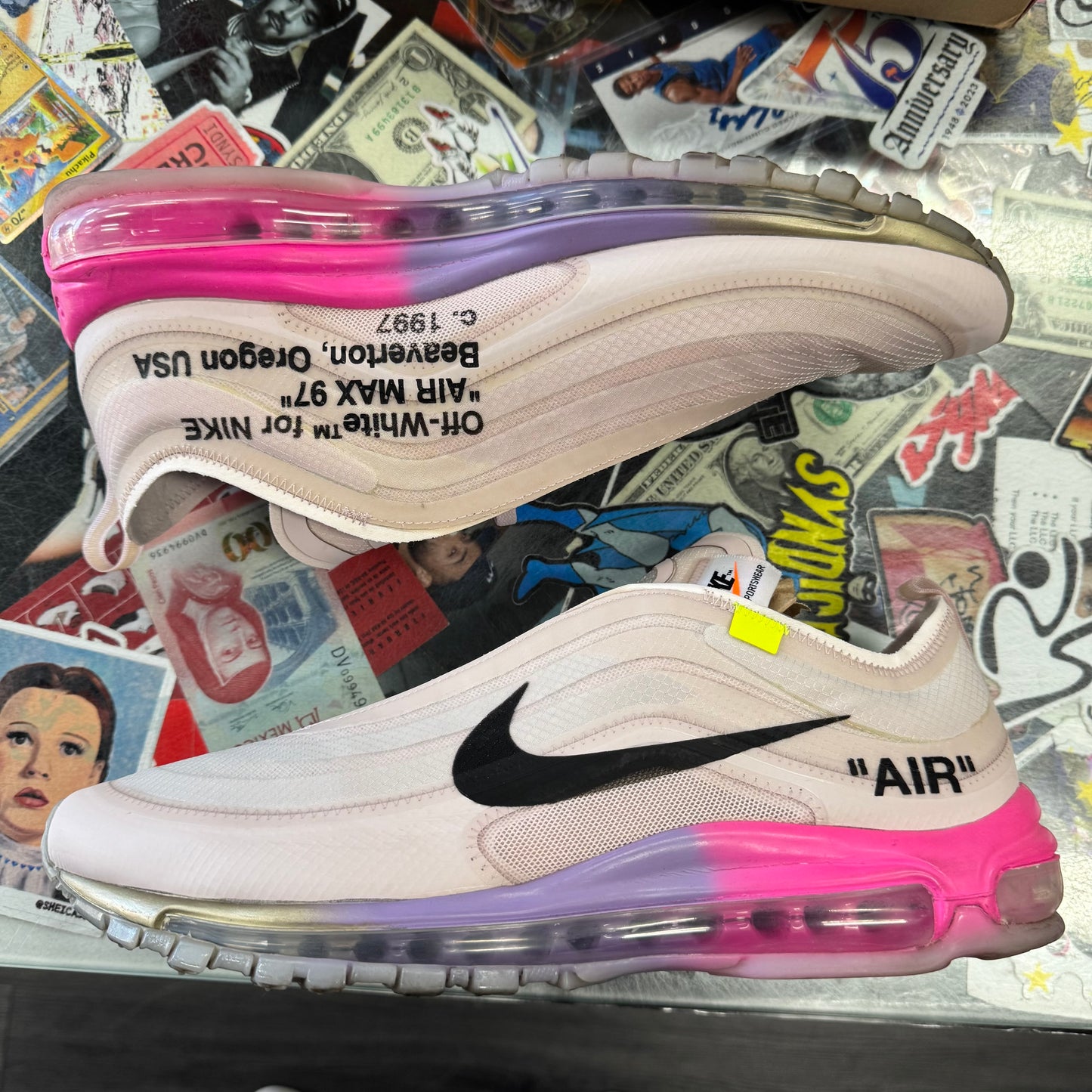 Nike Air Max 97 Off-White Elemental Rose Serena Queen