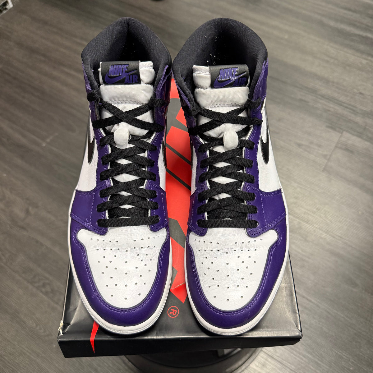 Jordan 1 Retro High Court Purple White U11.5