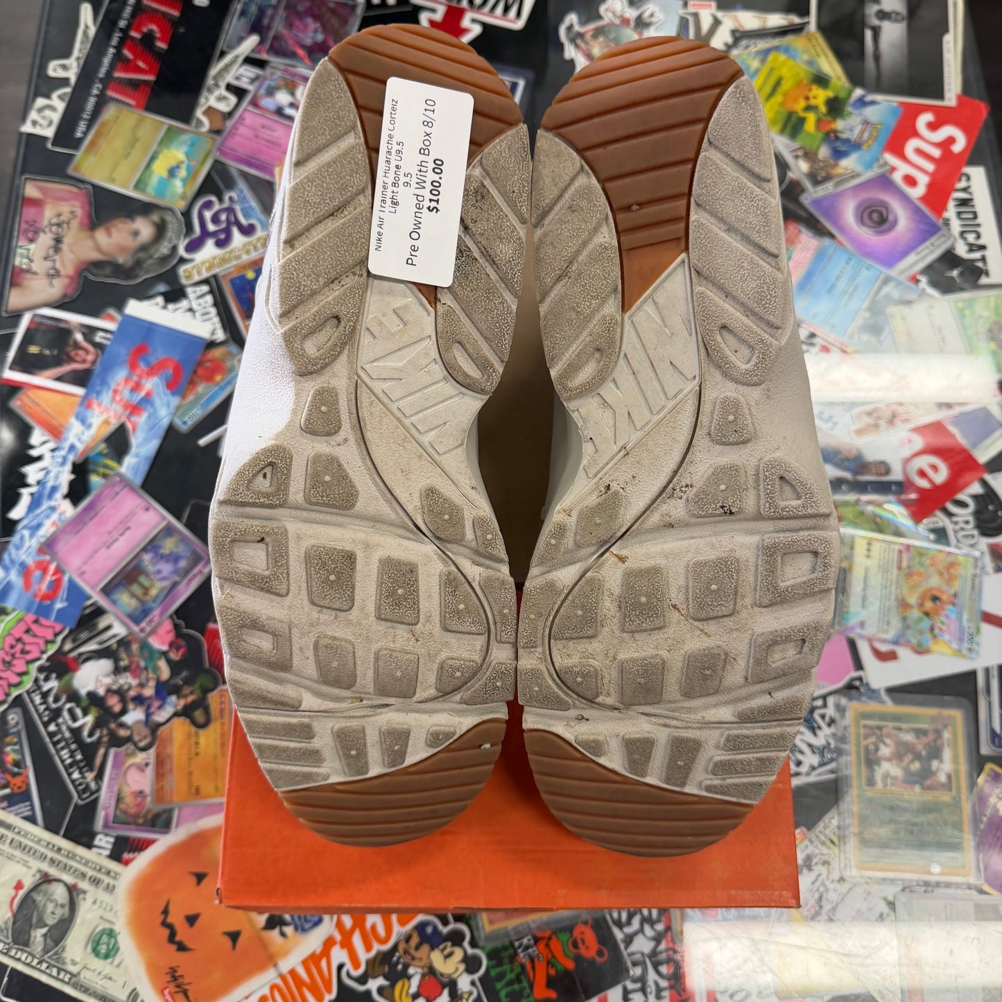 Nike Air Trainer Huarache Corteiz Light Bone U9.5