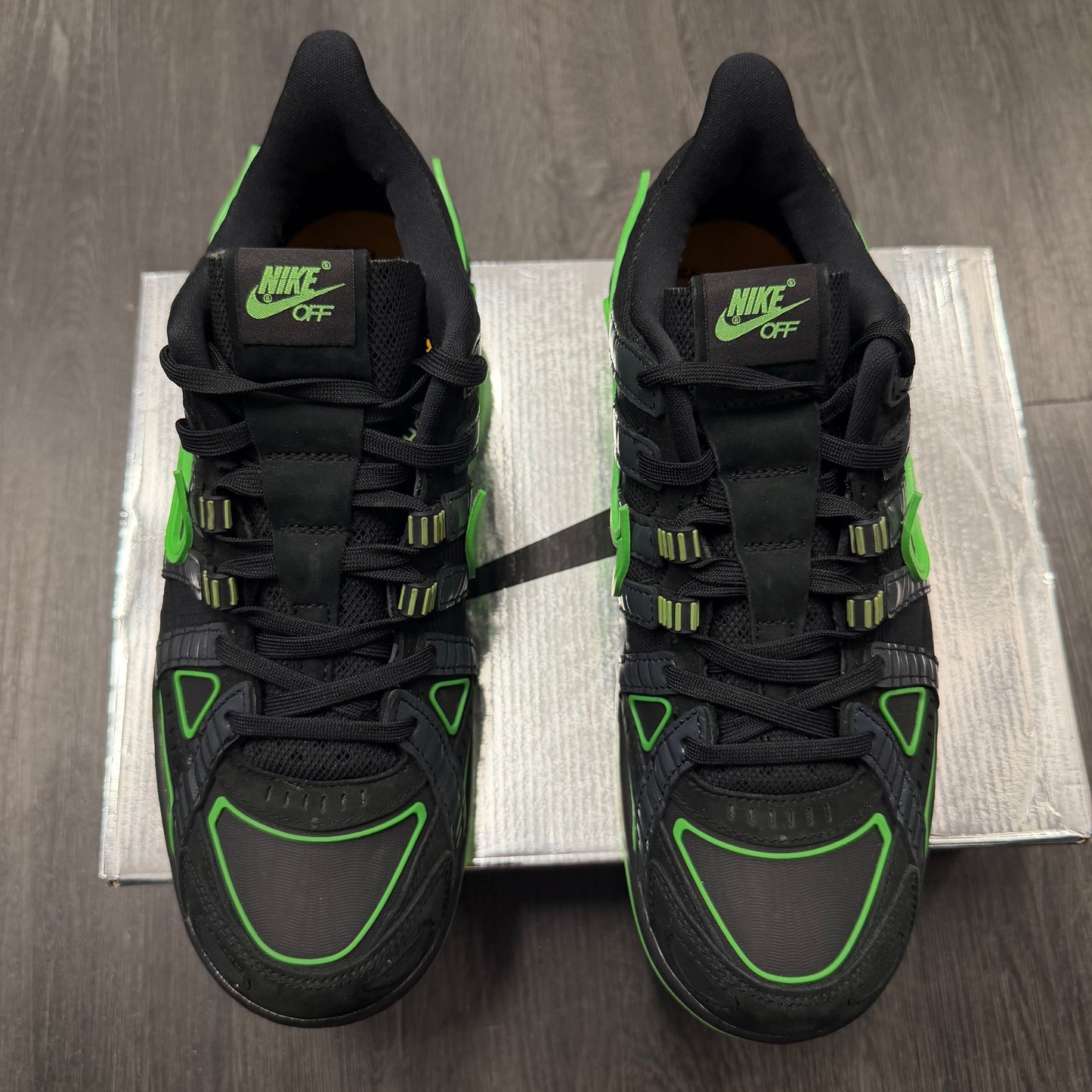 Nike Air Rubber Dunk Off-White Green Strike U9