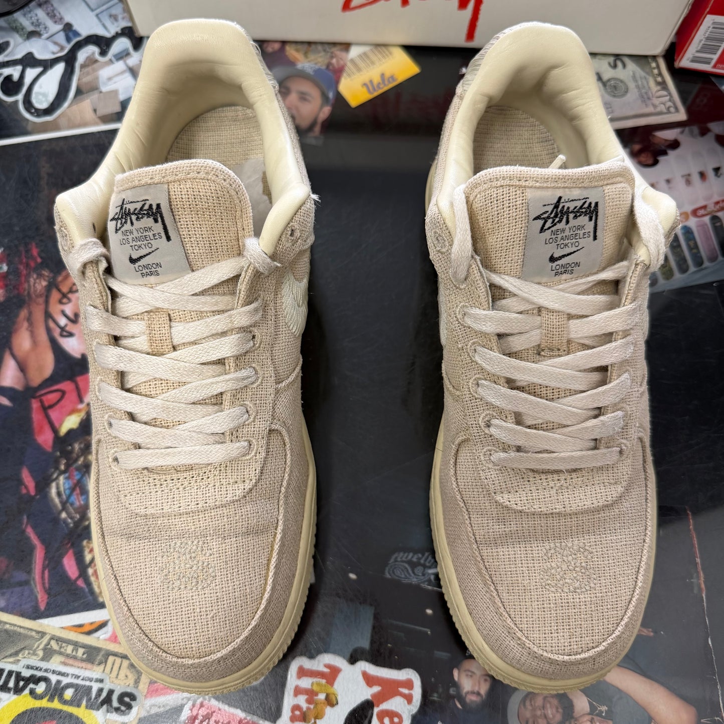 Nike Air Force 1 Low Stussy Fossil U8