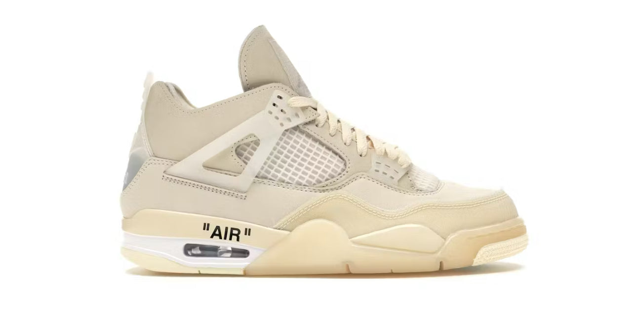 Jordan 4 Retro Off-White Sail (Women's) U6.5W