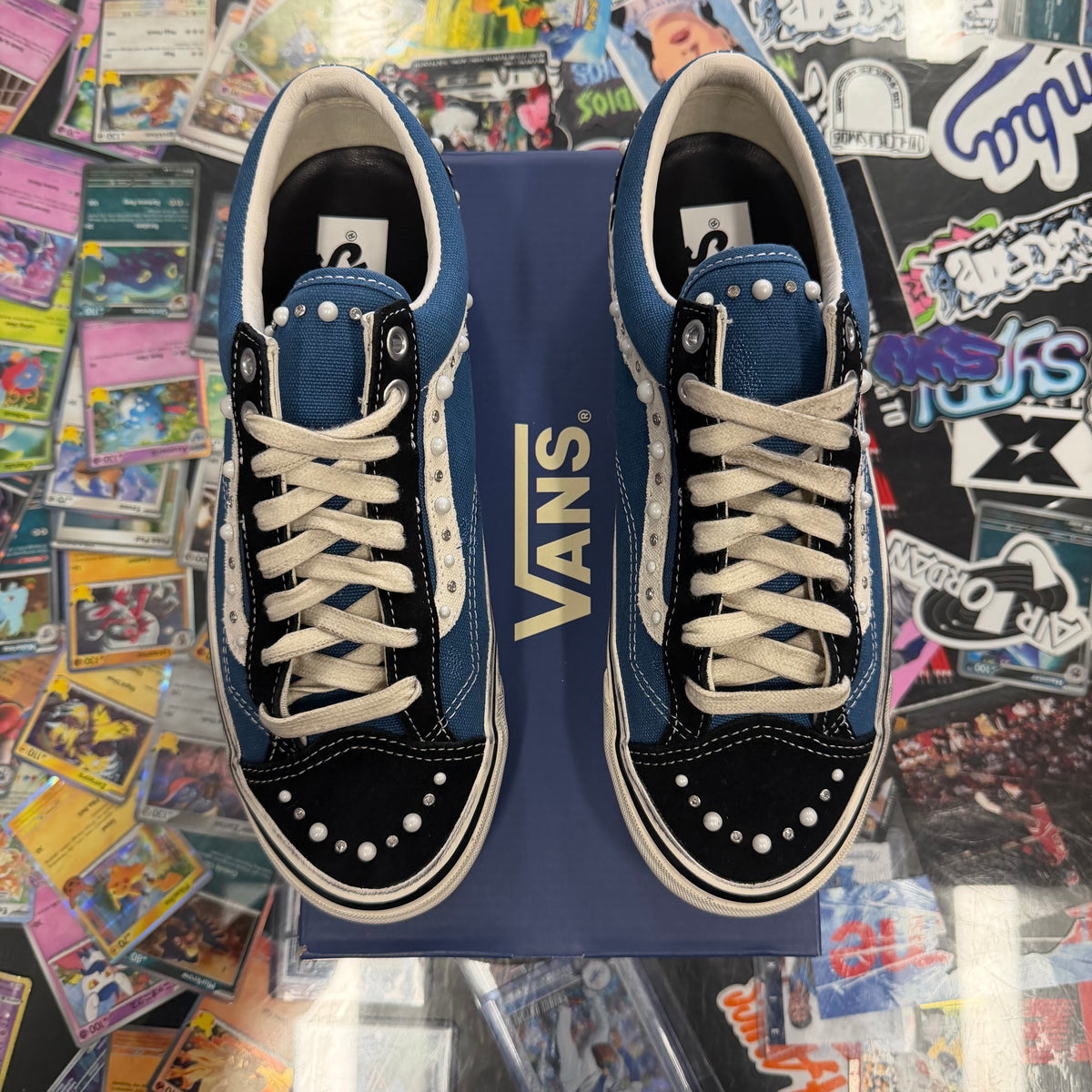 Vans LX Old Skool 36 Pearlized Pack Black Navy U8.5