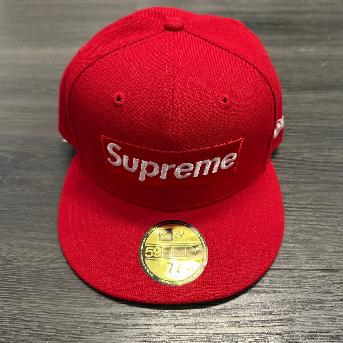 Supreme New Era Rings Red