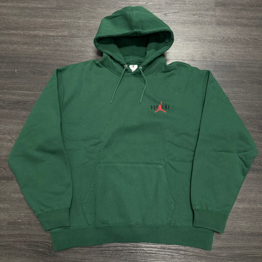 Supreme Jordan Hooded Sweatshirt FW24 Green