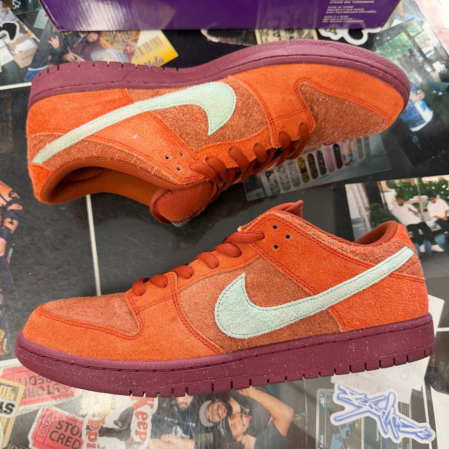 Nike SB Dunk Low Mystic Red Rosewood U14