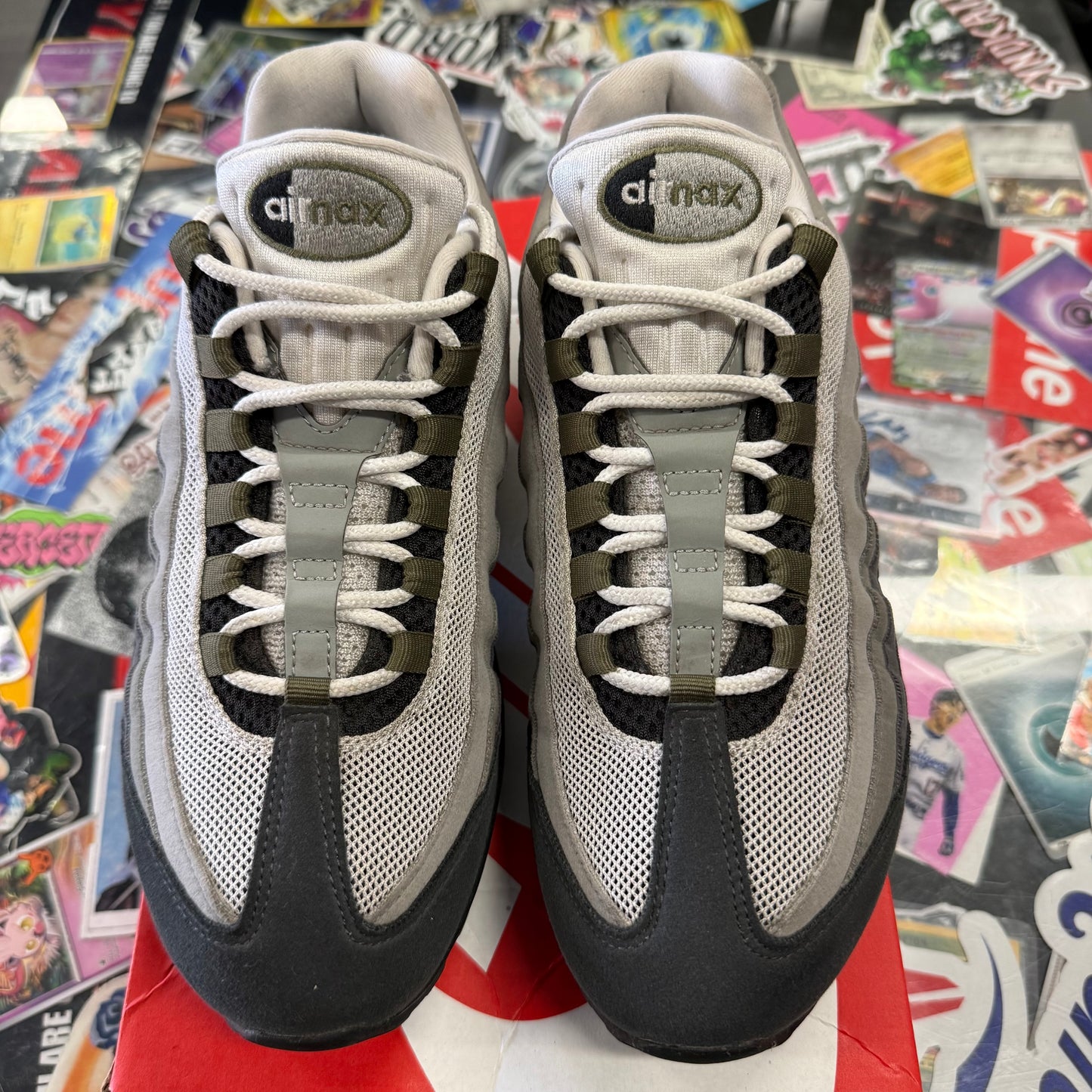 Nike Air Max 95 OG Big Bubble Black Medium Olive (Women's)