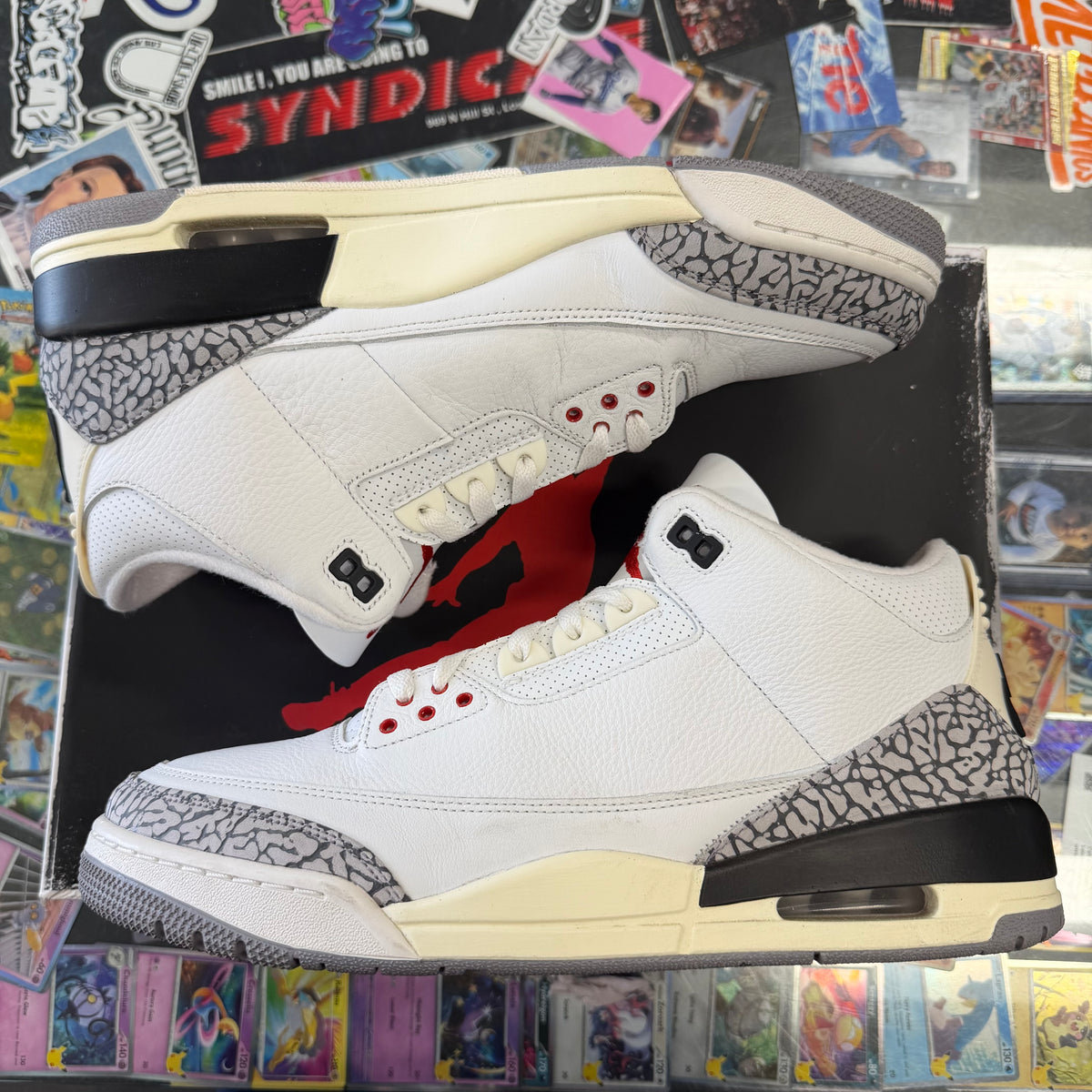 Jordan 3 Retro White Cement Reimagined U13