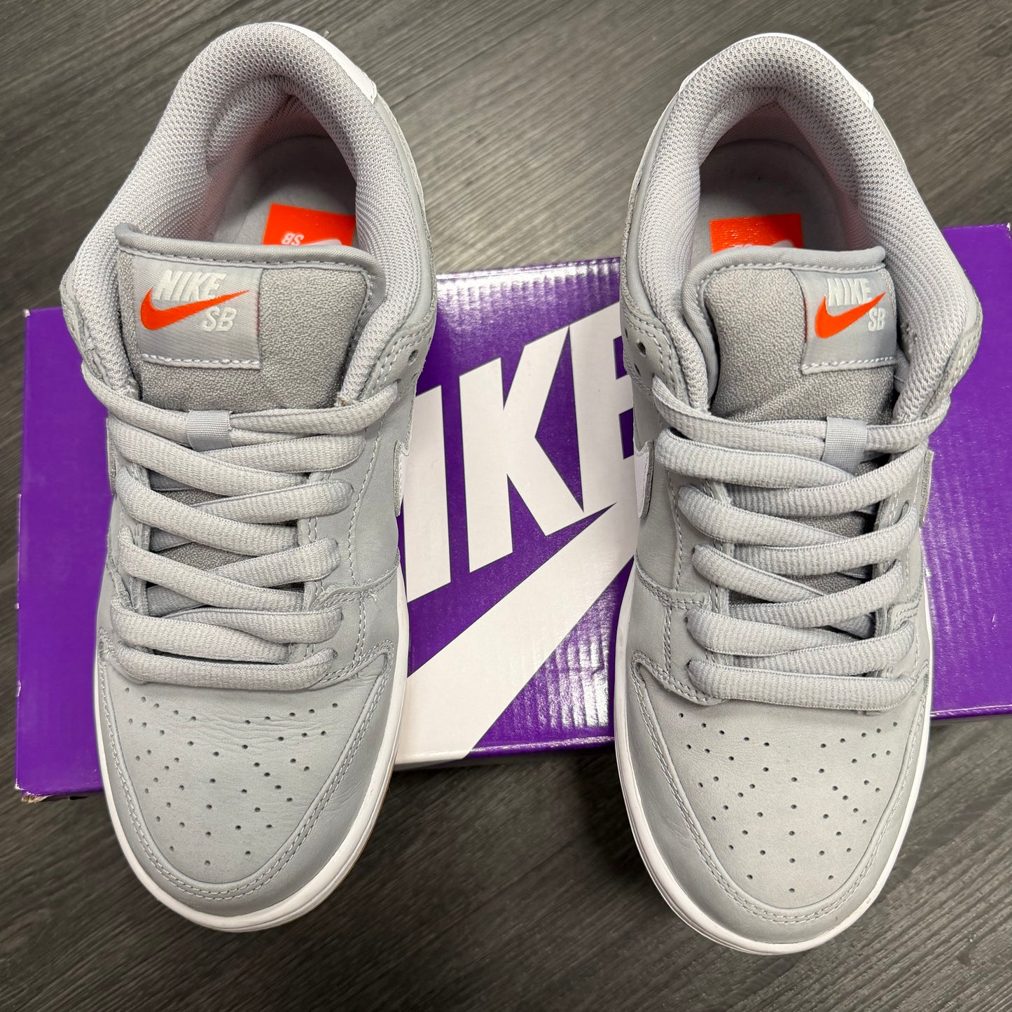 Nike SB Dunk Low Pro ISO Orange Label Wolf Grey Gum U7