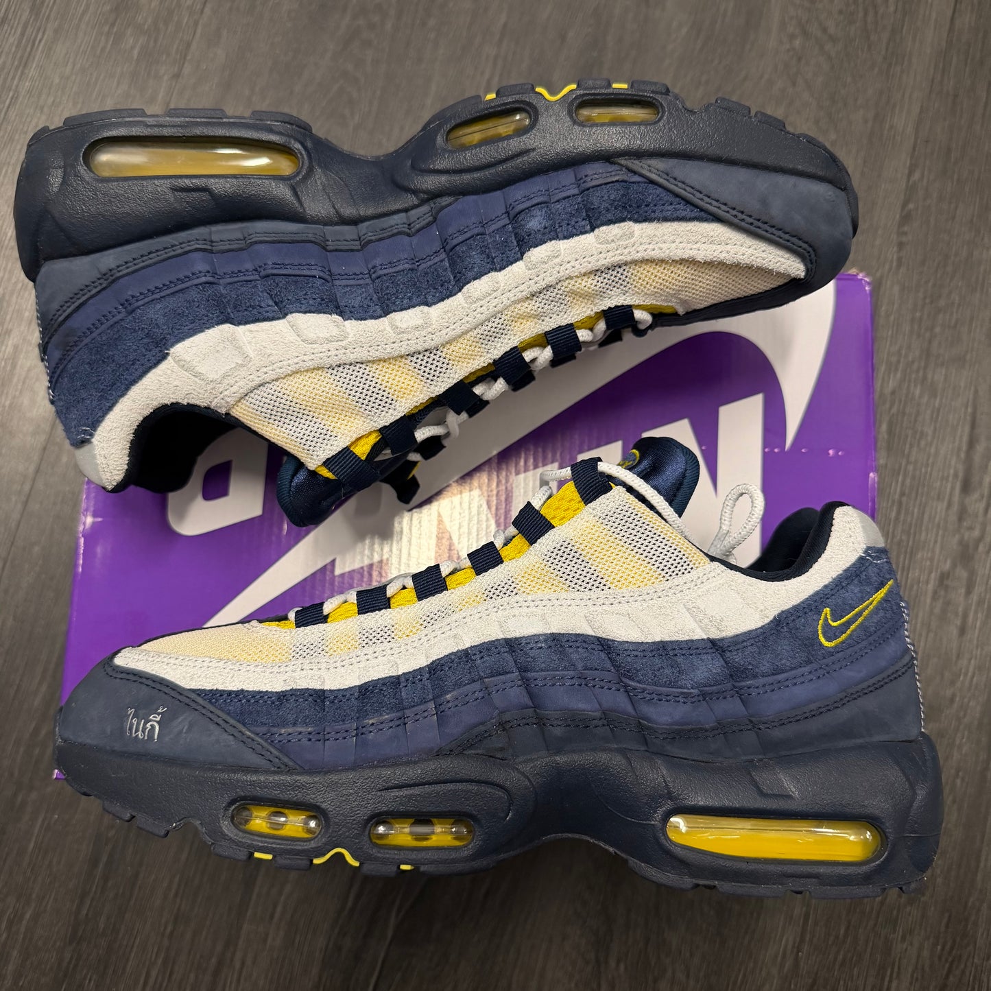 Nike Air Max 95 SB Eric Koston Obsidian Speed Yellow U11.5