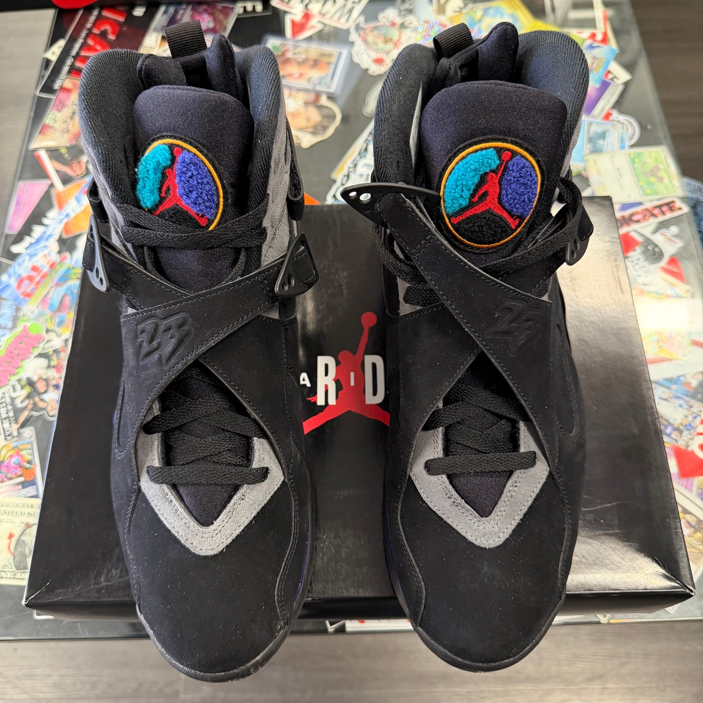 Jordan 8 Retro Aqua 2025 U13