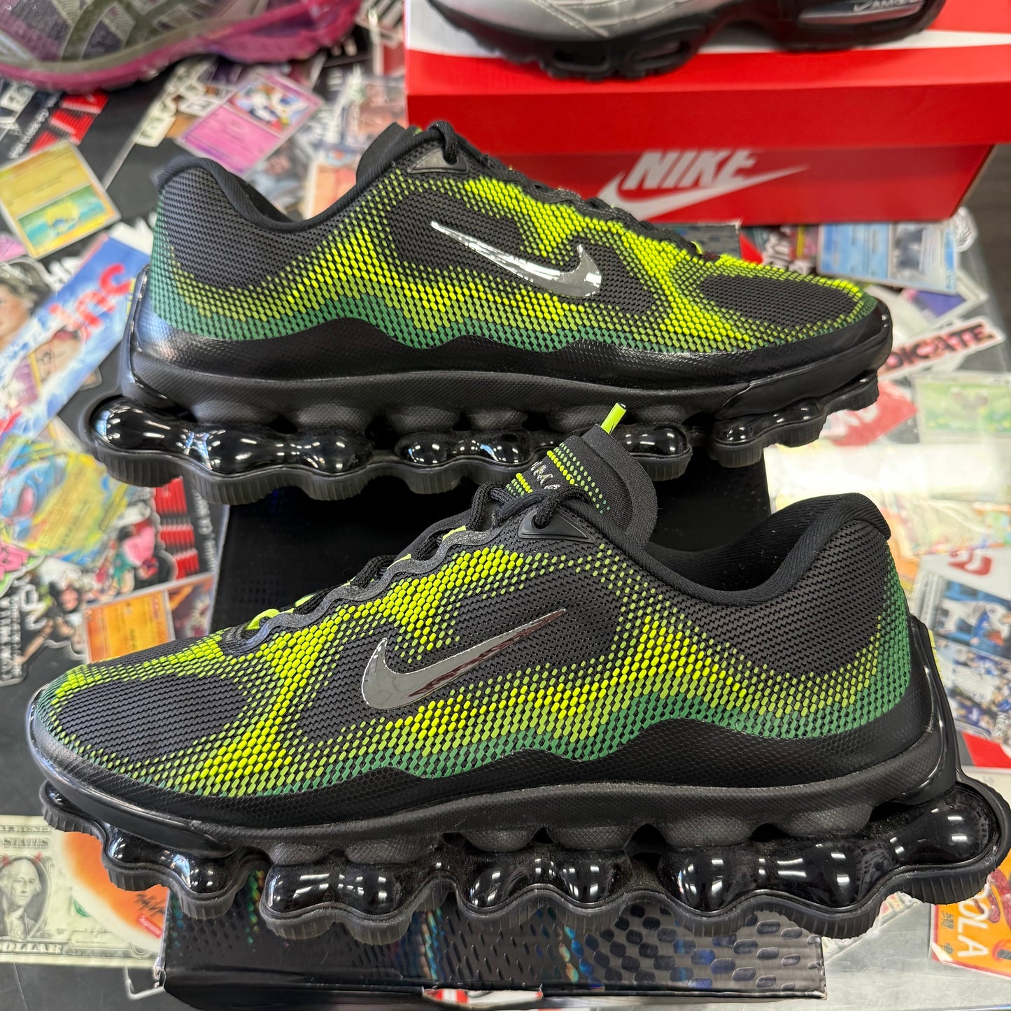 Nike Air Liquid Max Black Green Apple