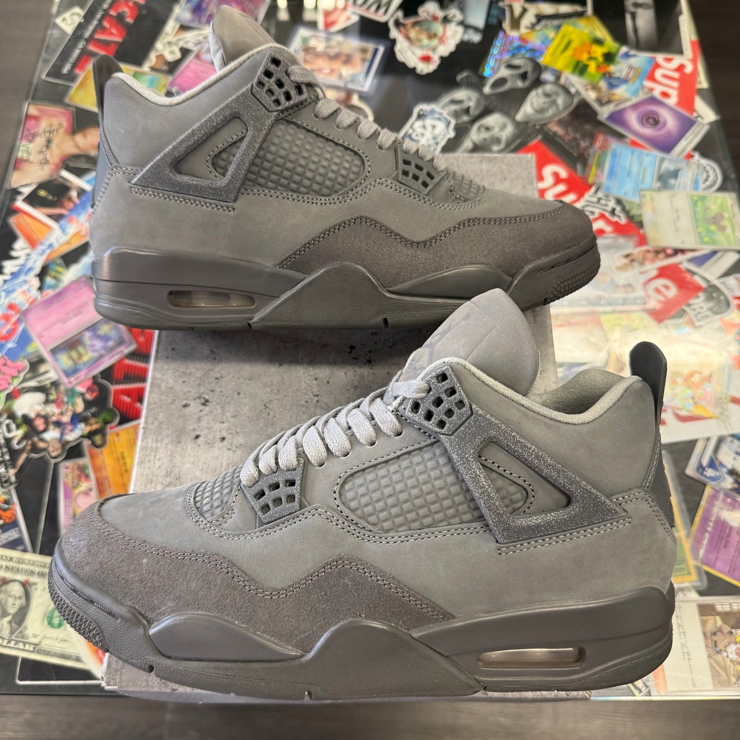 Jordan 4 Retro SE Paris Olympics Wet Cement U7.5