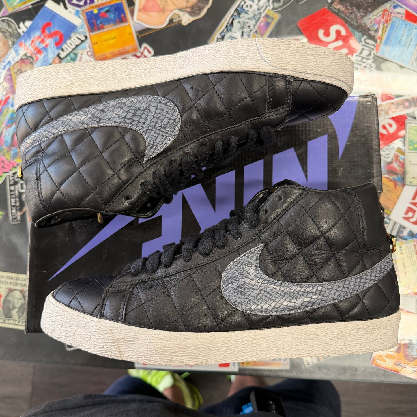 Nike SB Blazer Supreme Black 2006 U9.5