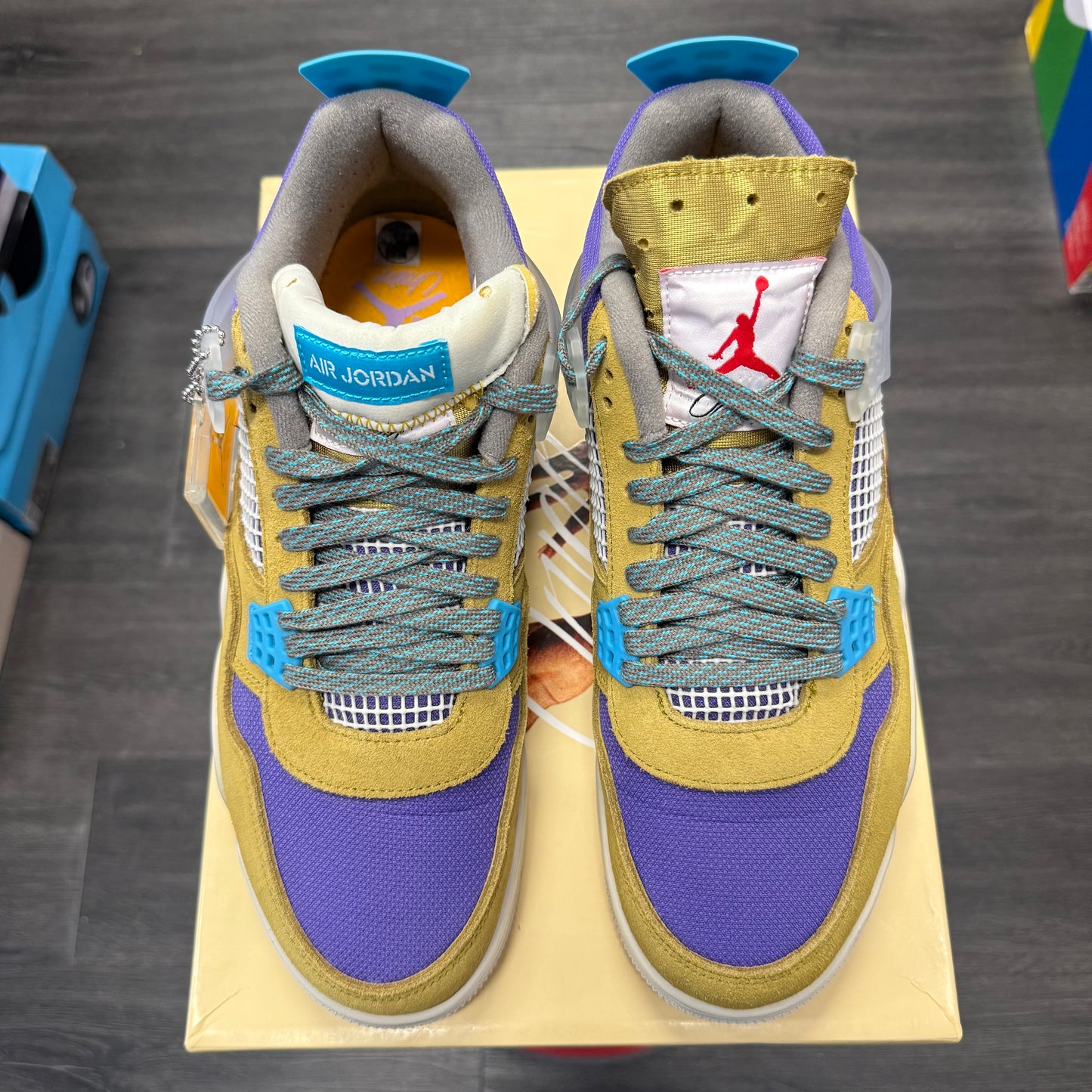 Jordan 4 Retro Union Desert Moss U11