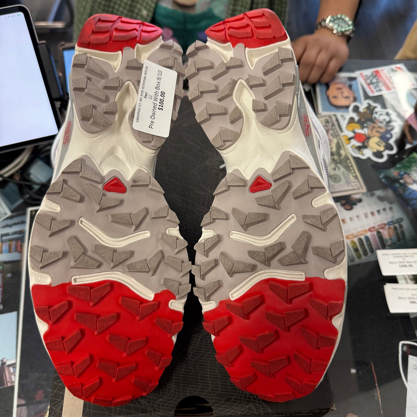 Salomon XT-4K Kith Kithmas White Red