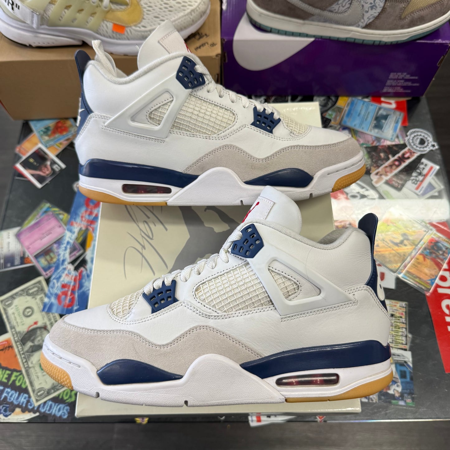 Jordan 4 Retro SB Navy U10