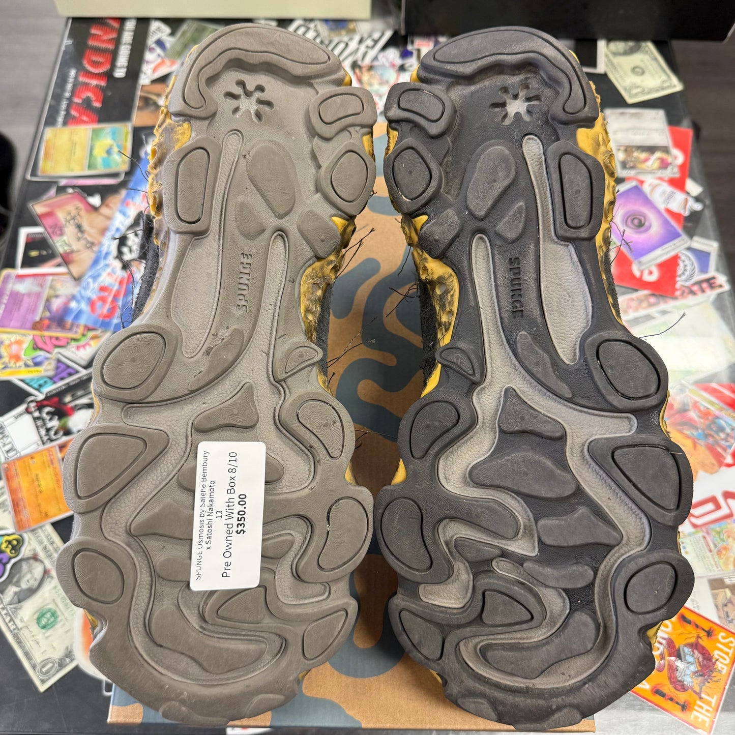 SPUNGE Osmosis by Salehe Bembury x Satoshi Nakamoto