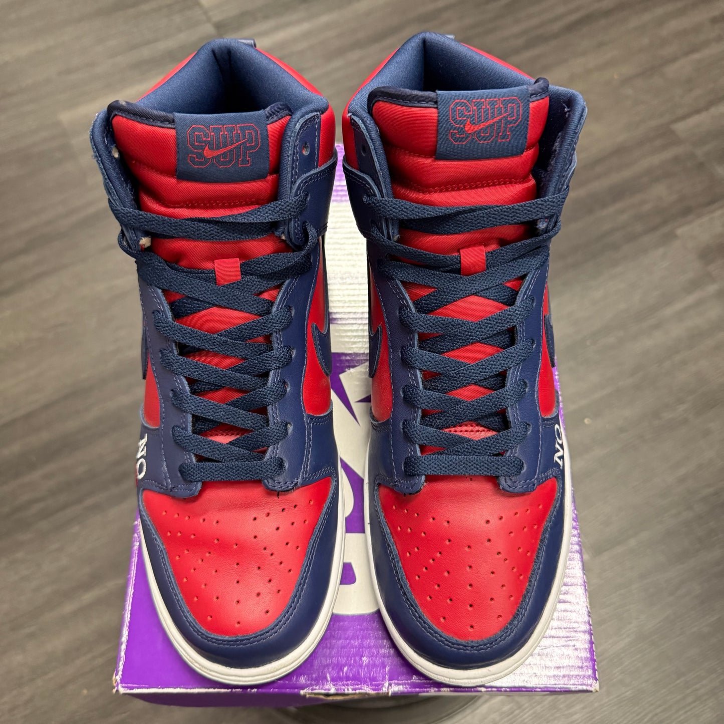 Nike SB Dunk High Supreme By Any Means Navy U10.5