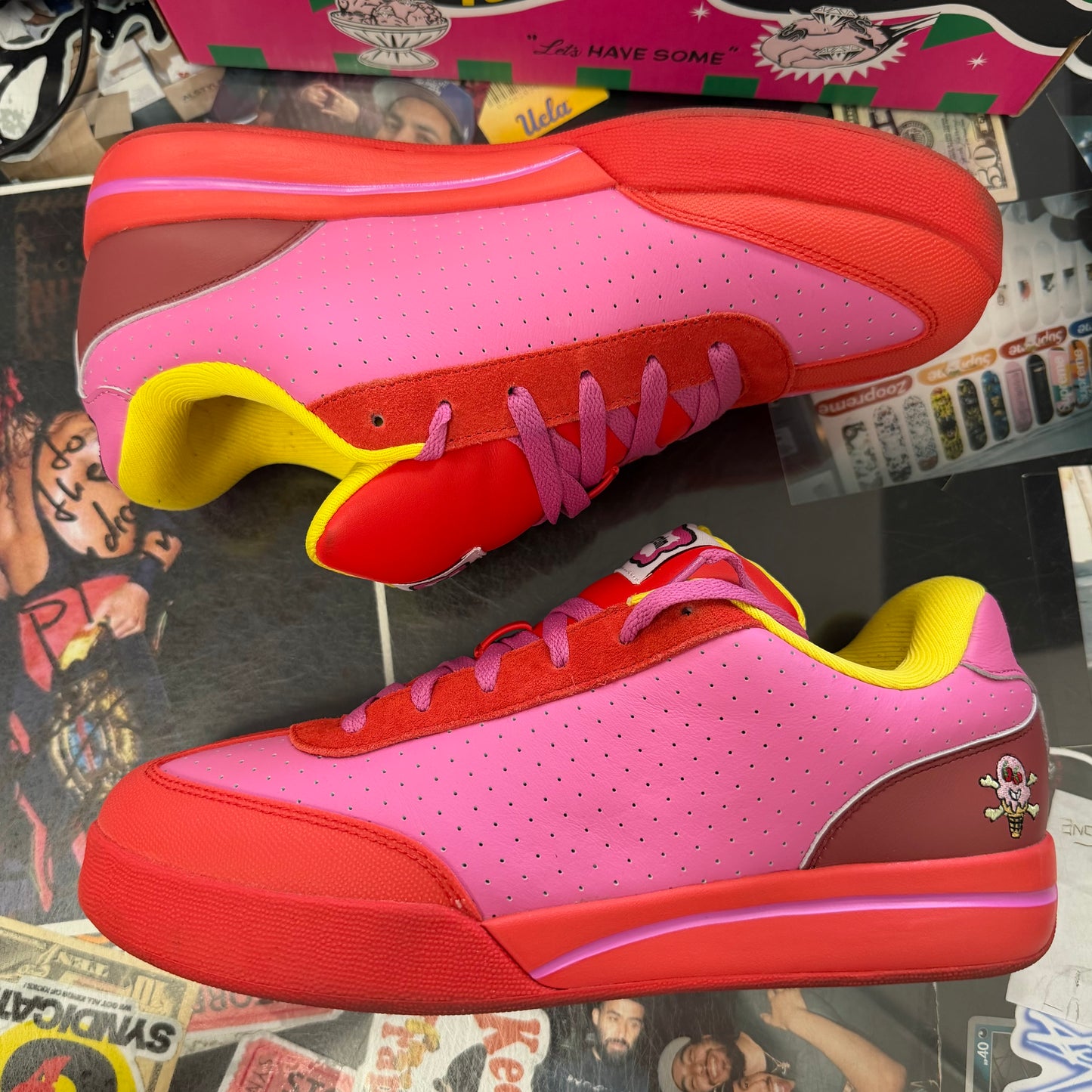 Reebok Board Flip BBC Ice Cream Pink Lemonade