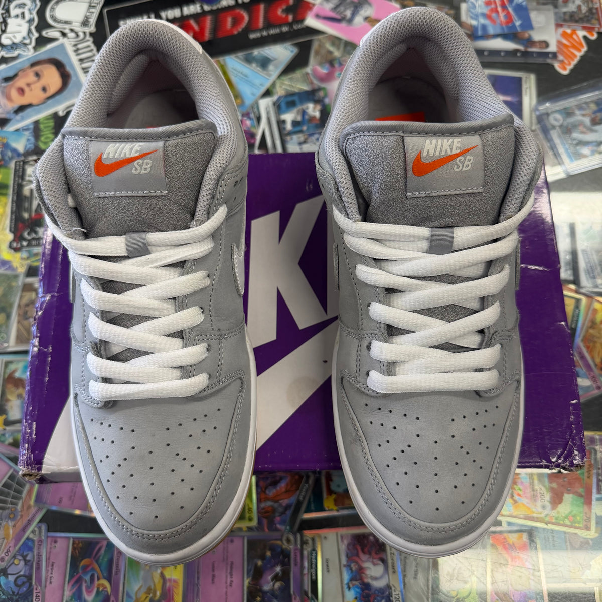 Nike SB Dunk Low Pro ISO Orange Label Wolf Grey Gum U9