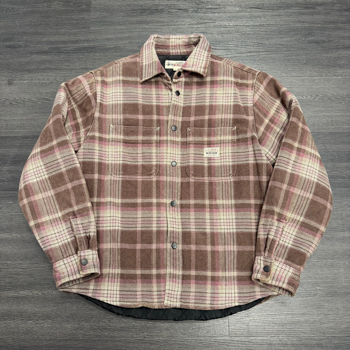 Stussy Flannel Padded