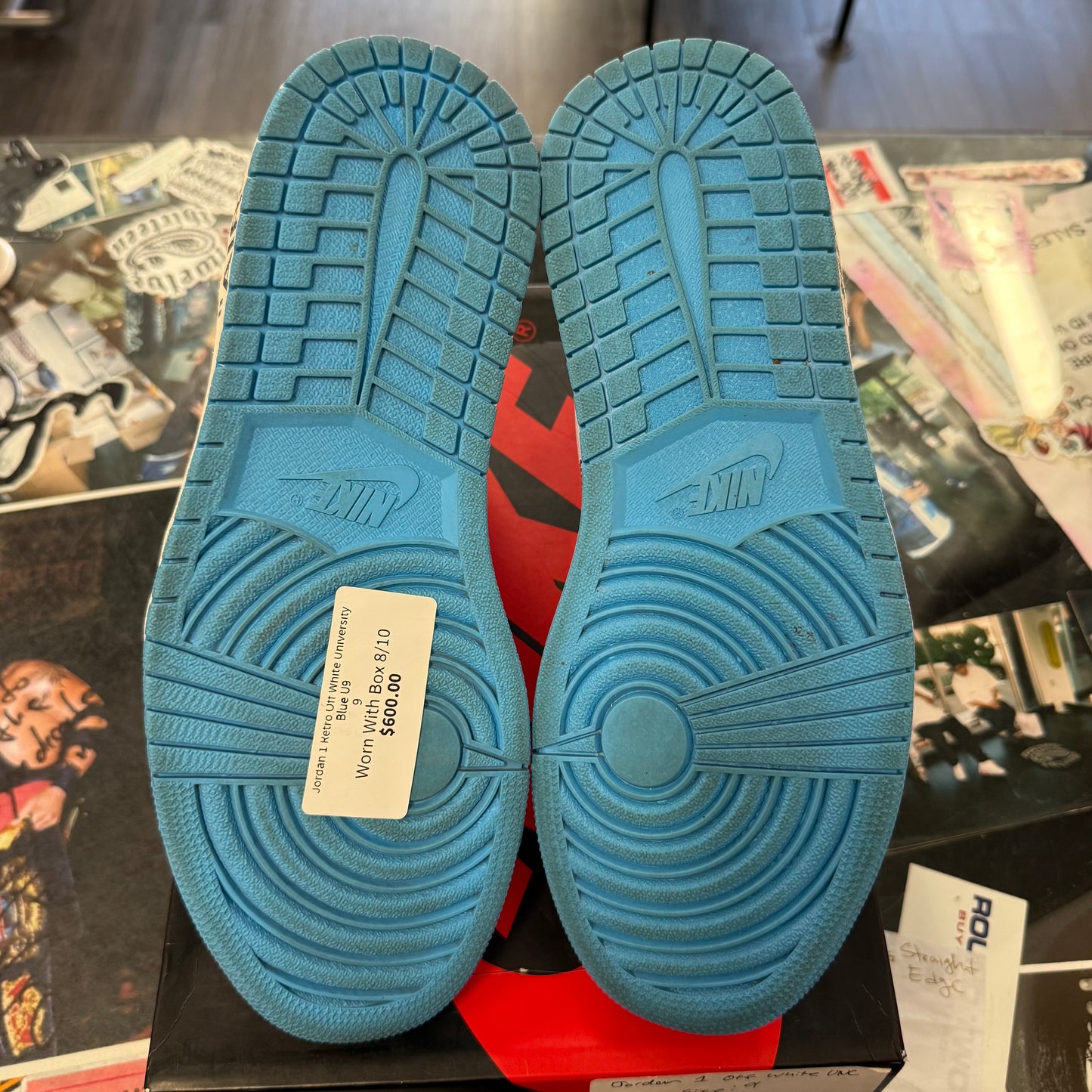 Jordan 1 Retro Off White University Blue U9