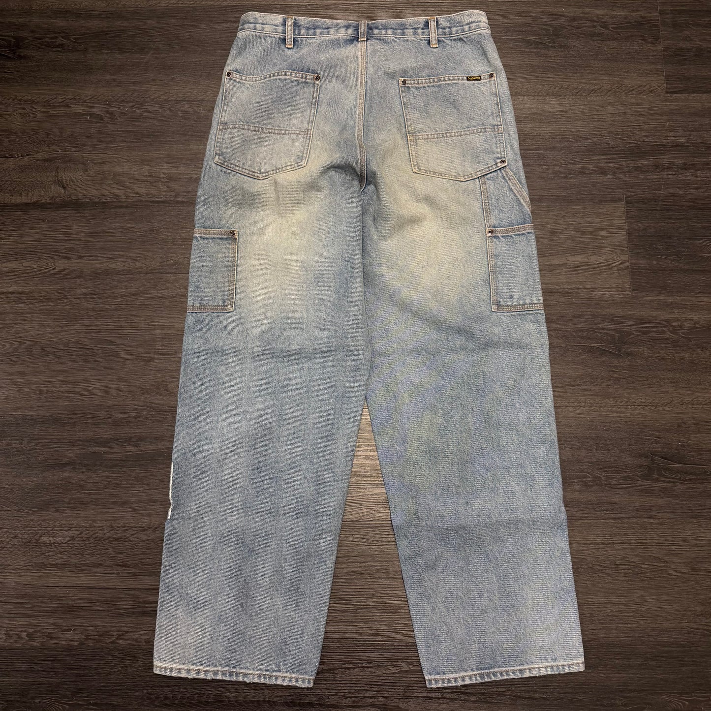 Supreme Reflective Double Knee Pant Denim