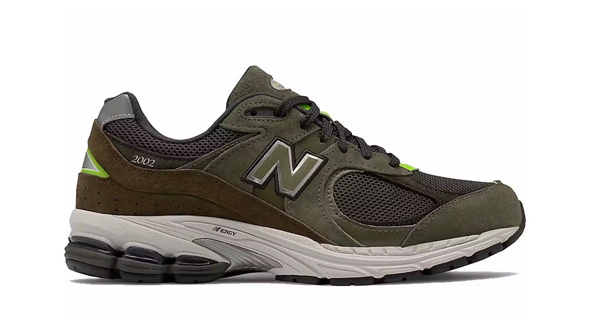 New Balance 2002R Camo Green Nettle Green