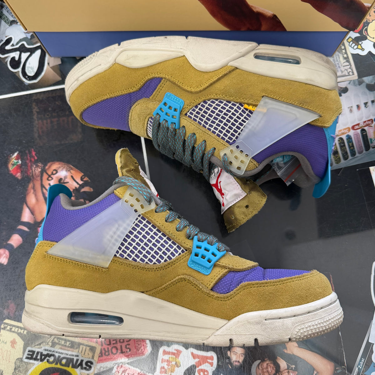 Jordan 4 Retro Union Desert Moss U8