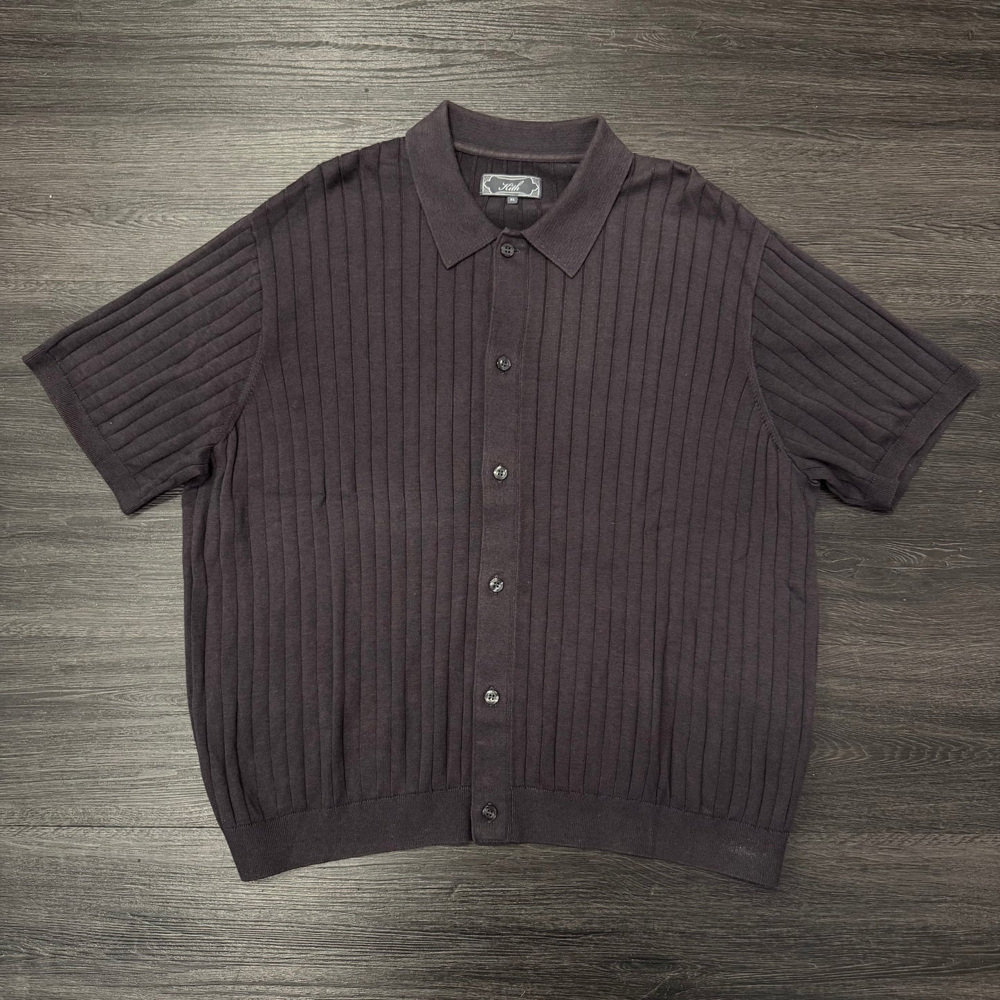 Kith Button Up Grey