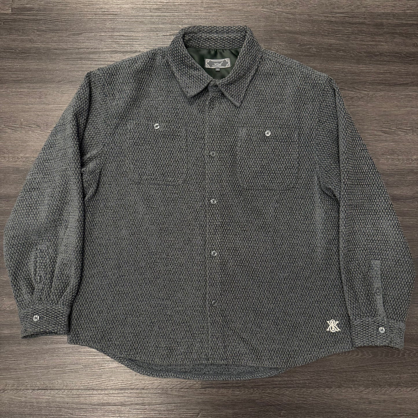 Kith Chenille Tweed Button Up