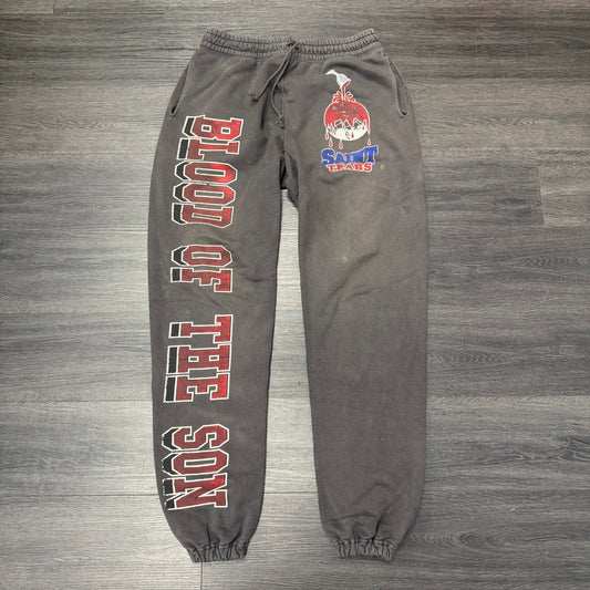 Saint Michael Denim Tears Sweatpants