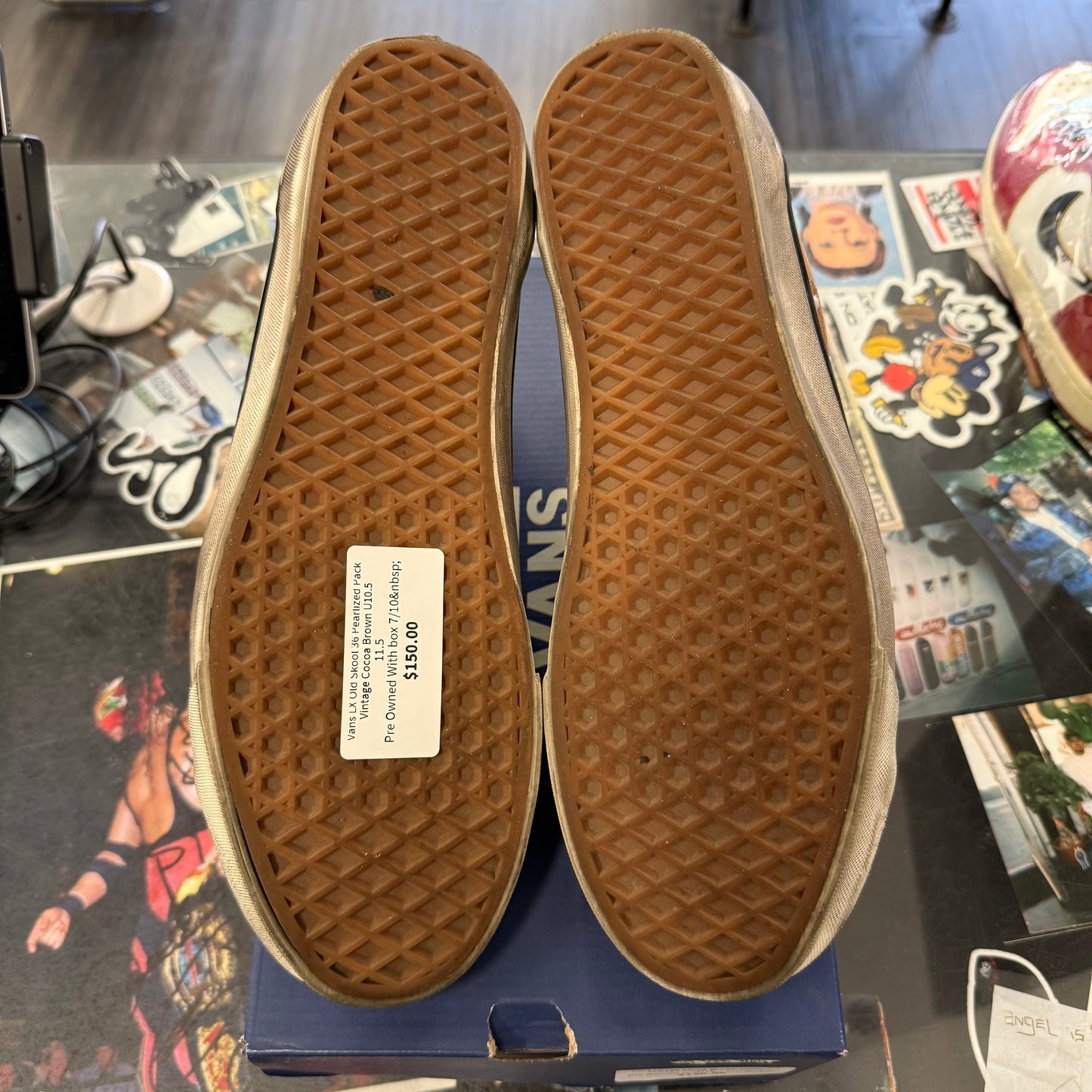 Vans LX Old Skool 36 Pearlized Pack Vintage Cocoa Brown U11.5