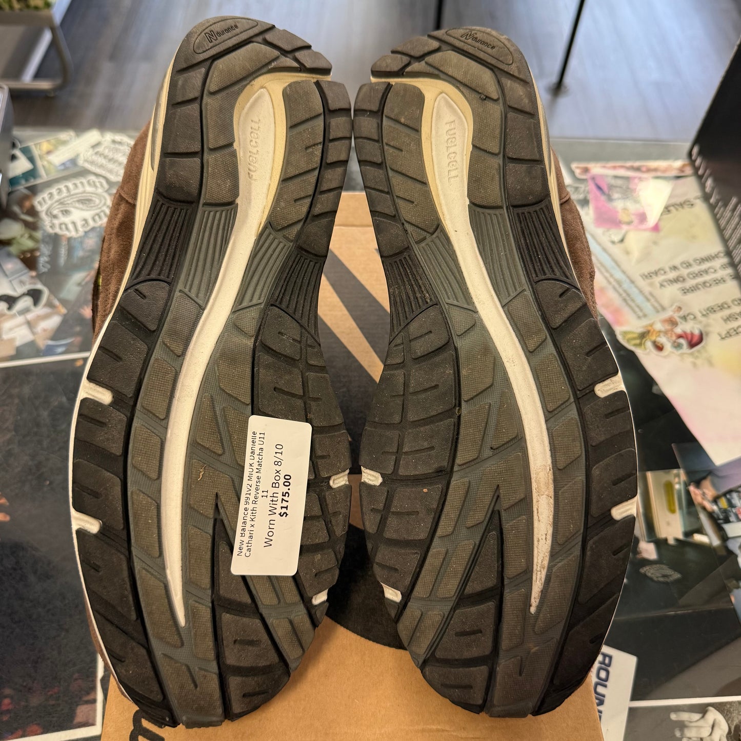 New Balance 991v2 MiUK Daniëlle Cathari x Kith Reverse Matcha U11