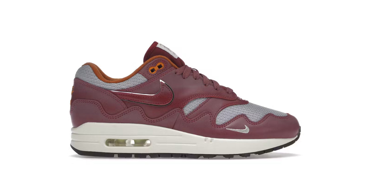 Nike Air Max 1 Patta Maroon