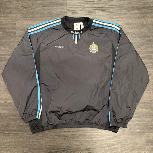 Kith x adidas Messi Football Track Pullover Black