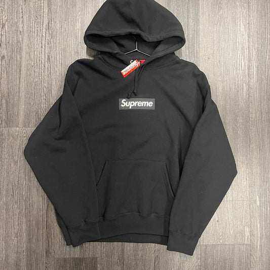 Supreme West Hollywood Box Logo Hooded Sweatshirt Black