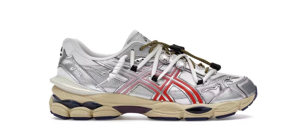 ASICS Gel-Cumulus 16 TOGA White Red Pure Silver