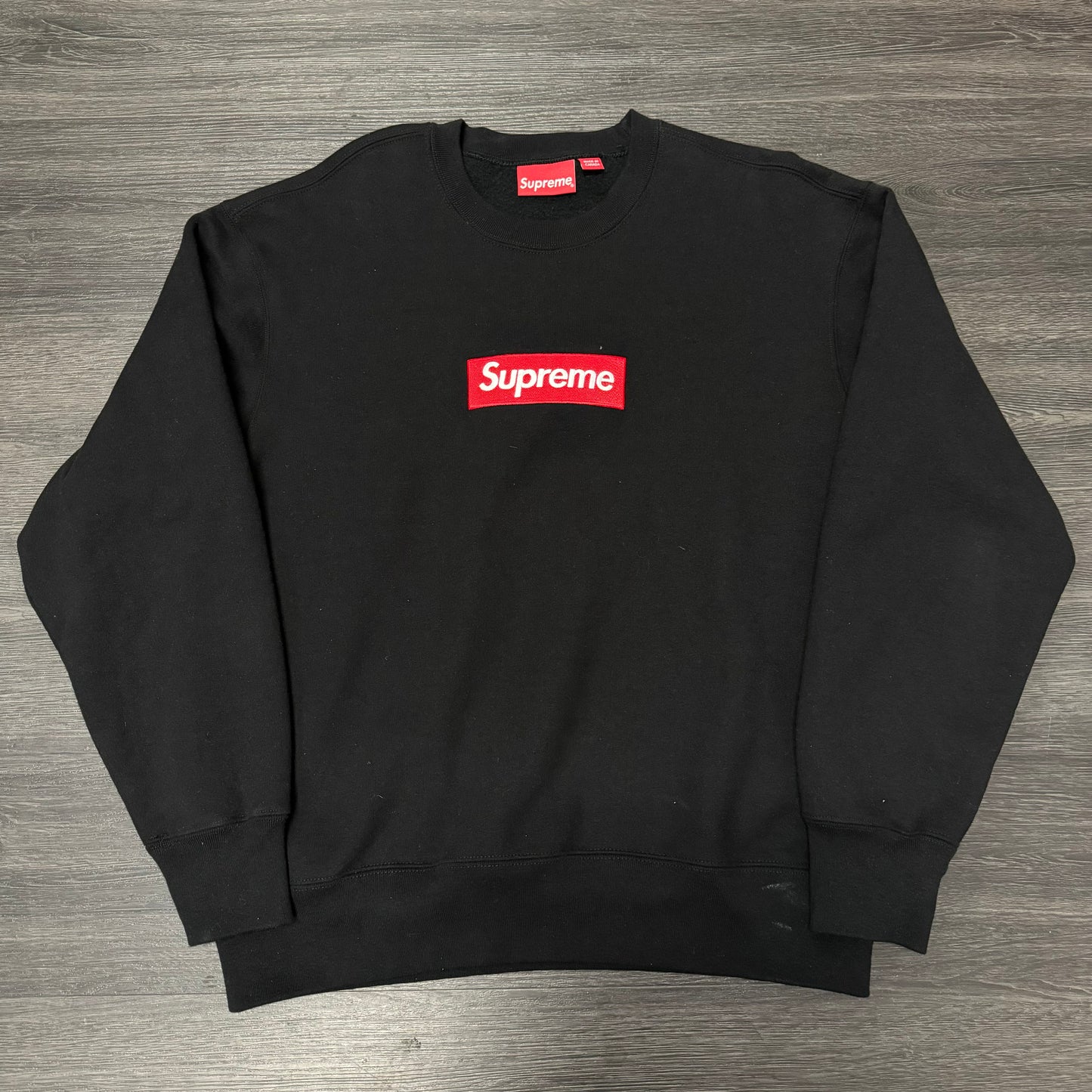 Supreme Box Logo Crewneck Black