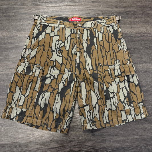 Supreme Cargo Tree Camo Shorts