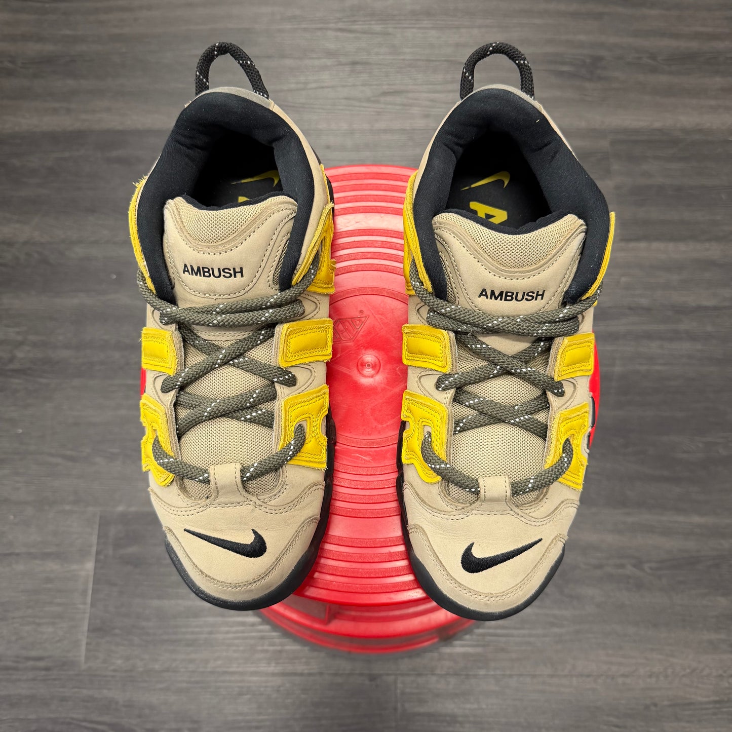 Nike Air More Uptempo Ambush Vivid Sulfur Limestone U8.5