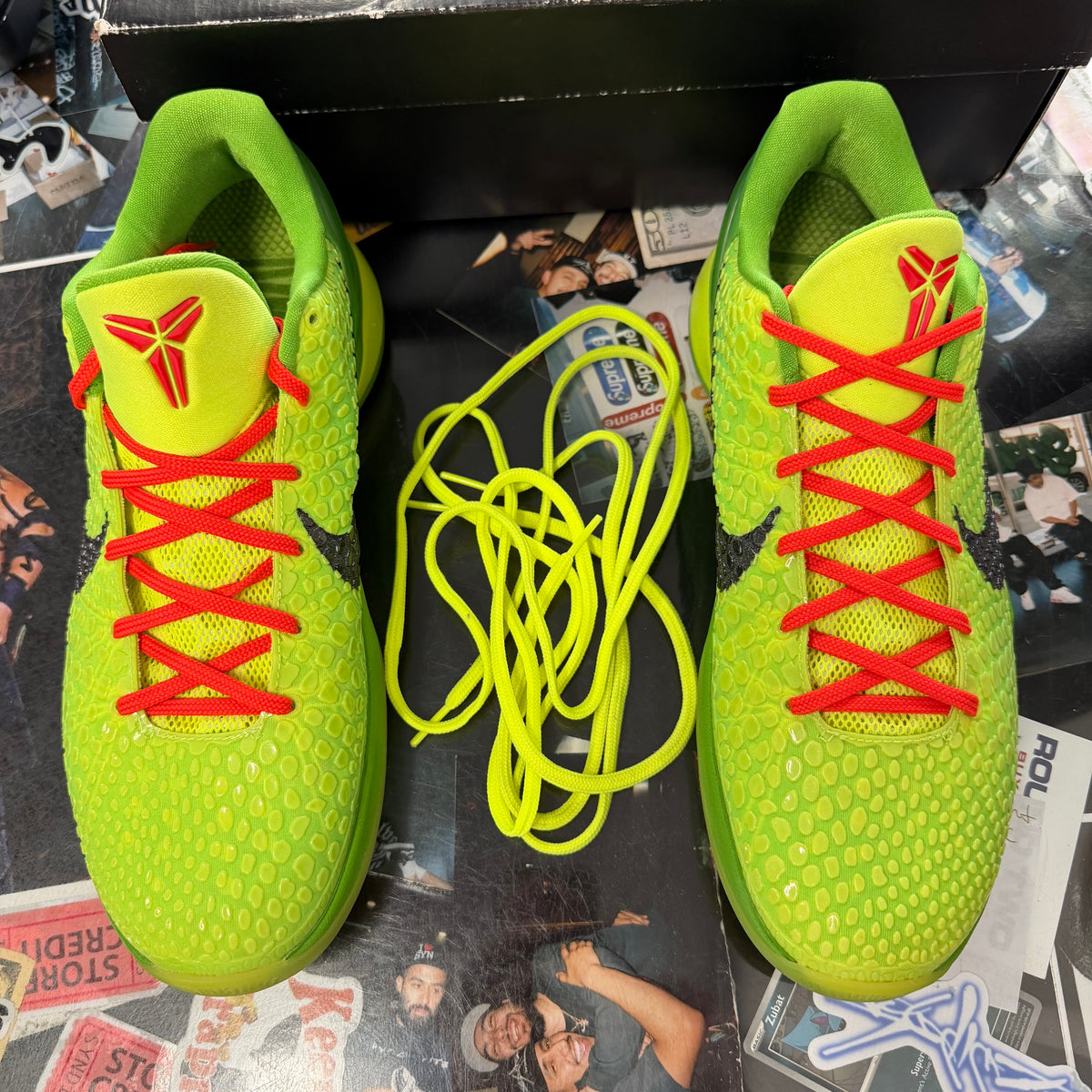 Nike Kobe 6 Protro Grinch (2020) U11
