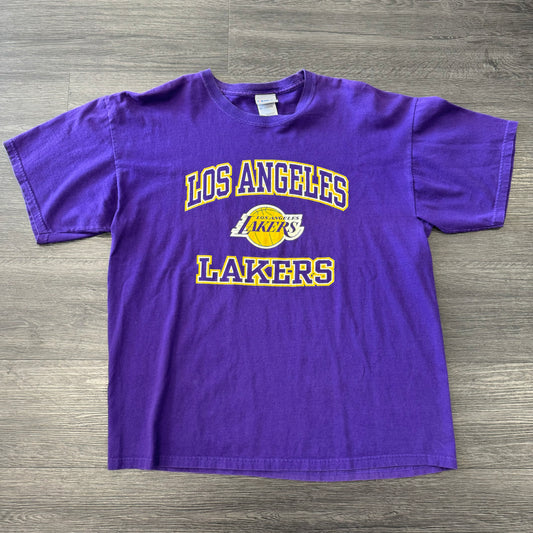 Vintage Lakers Purple  Tee