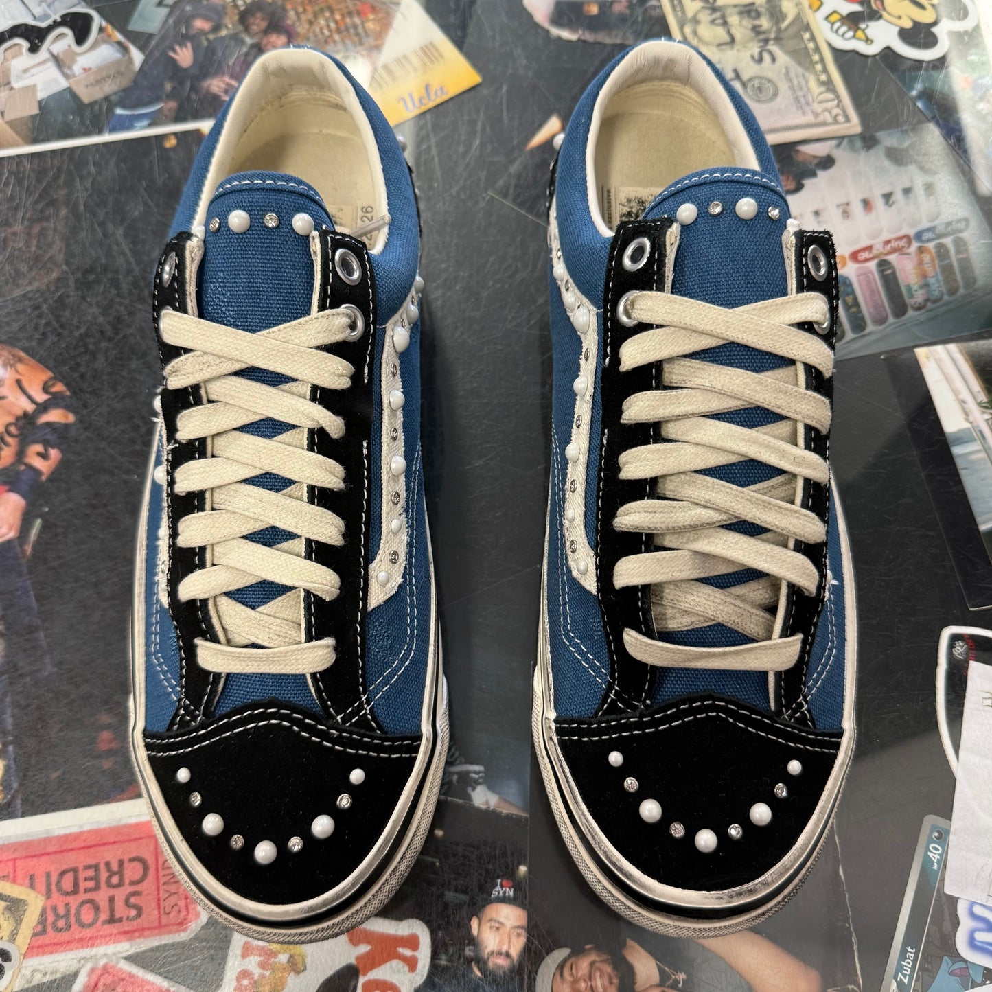 Vans LX Old Skool 36 Pearlized Pack Black Navy U7.5